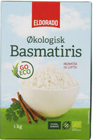 Basmatiris Økologisk 1kg Eldorado