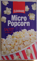 Micro popcorn saltet