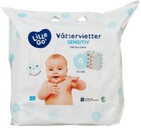 Våtservietter 4x64stk Lillego