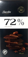Mørk sjokolade 72%