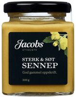Sennep Søt/Sterk 200g Jacobs Utvalgte