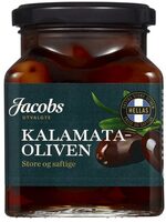 Oliven Kalamata m/Sten 300g Jacobs Utvalgte