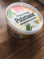 Crème Fraîche Potetsalat med purreløk og gressløk