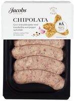 Chipolata Pølse Rå 240g A.Idsøe/Jacobs Utvalgte