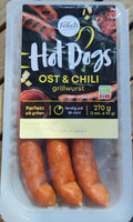 Hotdogs Ost & Chili grillwurst
