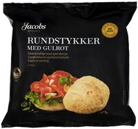 Rundstykker m/Gulrot 6stk Jacobs Utvalgte