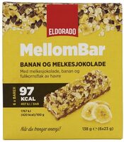 MellomBar Banan og Melkesjokolade