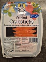 Surimi Crabsticks Msc 120g Fiskemannen