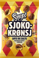 Sjokokrønsj søte og salte