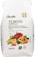 Pasta Tubetti Capelli Økol 500g Jacobs Utvalgte