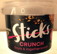 Sticks Crunch Soya & ingefærsmak