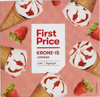 Krone-Is Jordbær