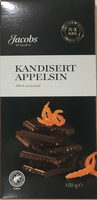 Kandisert appelsin Mørk sjokolade