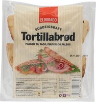 Surdeigbakt Tortillabrød