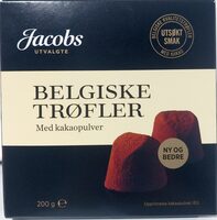 Belgiske Trøffler med kakaopulver