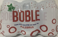 Boble vann med kullsyre og smak av julebrus