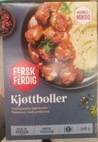 Kjøttboller i fløtesaus med potetmos