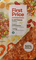 Kjøttdeig - 50% Grønnsaker