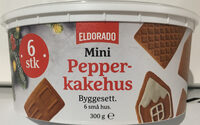 Mini Pepperkakehus Byggesett 6 små hus