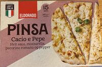 Pinsa Casio e Pepe