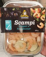 Scampi Pepper & Hvitløksmør