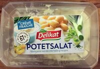 Delikat potetsalat med crème fraîche