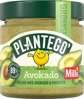 Grønnsakspålegg - Avokado & Kikerter