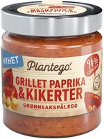Grønnsakspålegg Grillet Paprika & kikerter, 165 g