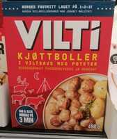 Kjøttboller i Viltsaus Med Poteter