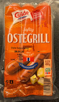 Saftige ostegrillpølser