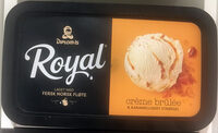 Royal crème brûlée & karamellisert strøssel