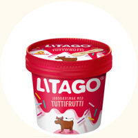 Litago Jordbærsmak med Tuttifrutti