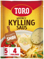 Kremet Kyllingsaus med basilikum og sjalottløk