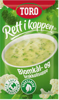 Blomkål&Brokkoli Suppe 22g Rett i Koppen