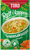Grønnsaksuppe m/Pasta 21g Rett i Koppen