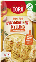 Toro Miks for Ovnsgratinert Kylling 40g