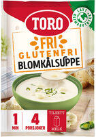 Blomkålsuppe glutenfri 51g Toro