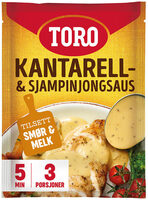 Kantarell- og Sjampinjongsaus