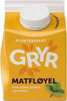 Piskbart og kokestabilt plantebasert matlagingsprodukt