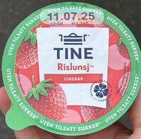Rislunsj jordbær uten tilsatt sukker