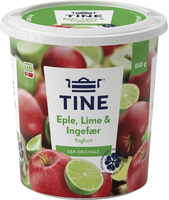 Tine Yoghurt Lime/Eple/Ingefær 850g