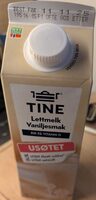 Lettmelk Vaniljesmak Usøtet