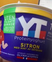 Yt protein yoghurt med sitron ostekake