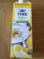 Yoghurt sitron & line
