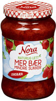 Nora Naturlig Lett Jordbær 535g