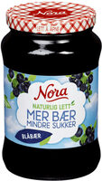 Nora Naturlig Lett Blåbær 540g