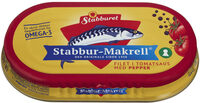 Stabburet Makrellfilet i tomatsaus med pepper