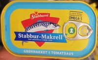 Stabbur-Makrell Grovhakket Filet i tomatsaus