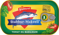 Stabbur-Makrell Tomat&Basilikum 110g