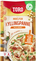 Toro Kyllingpanne Mild & Kremet 63g